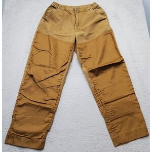 Remington Hunting Pants Mens Medium Tan Cotton Solid‎ Slash Pockets Comfort Fit